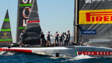 Pourquoi Luna Rossa s'est-il encore cassée : les dommages subis par le monocoque italien 27 Image