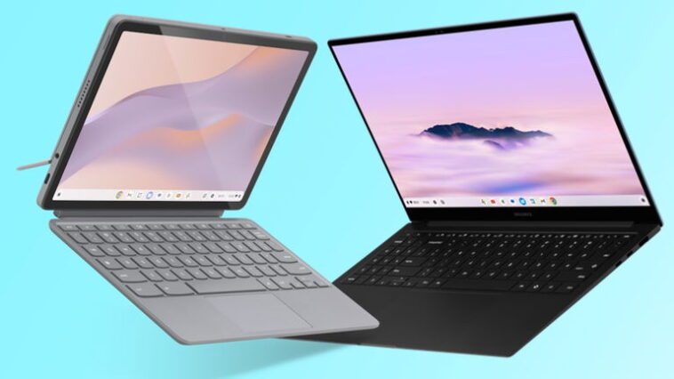 Samsung Chromebook Plus et Lenovo Chromebook Duet : nouveaux Chromebook avec l'IA en vedette et formats différents 1 Samsung Chromebook Plus et Lenovo Chromebook Duet : nouveaux Chromebook avec l'IA en tête d'affiche et des formats variés