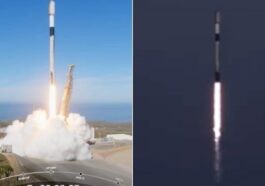 SpaceX engrange un nouveau record avec le 100ème lancement du Falcon 9 en 2024 73 SPACE x | Le lancement de Falcon 9 depuis la Vandenberg Space Force Base de Santa Barbara, Californie