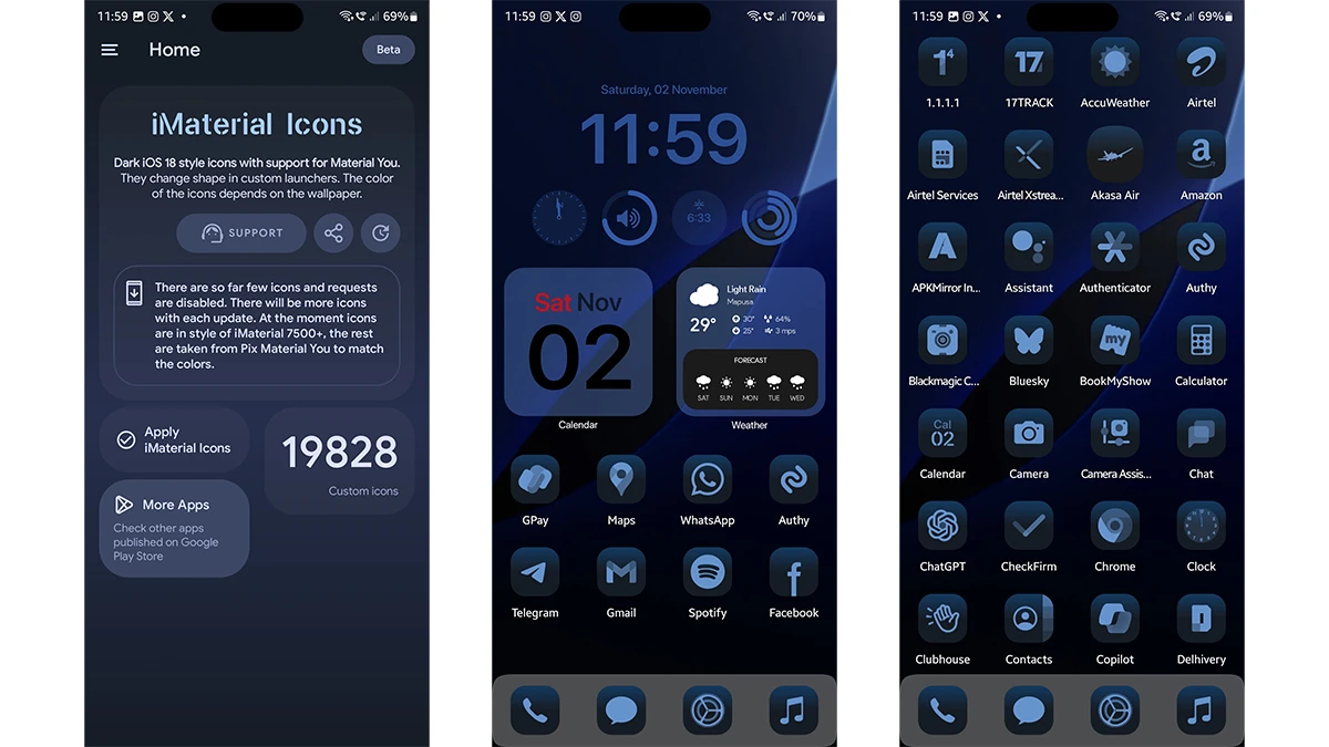 Comment faire ressembler votre Samsung Galaxy à un iPhone iOS 18