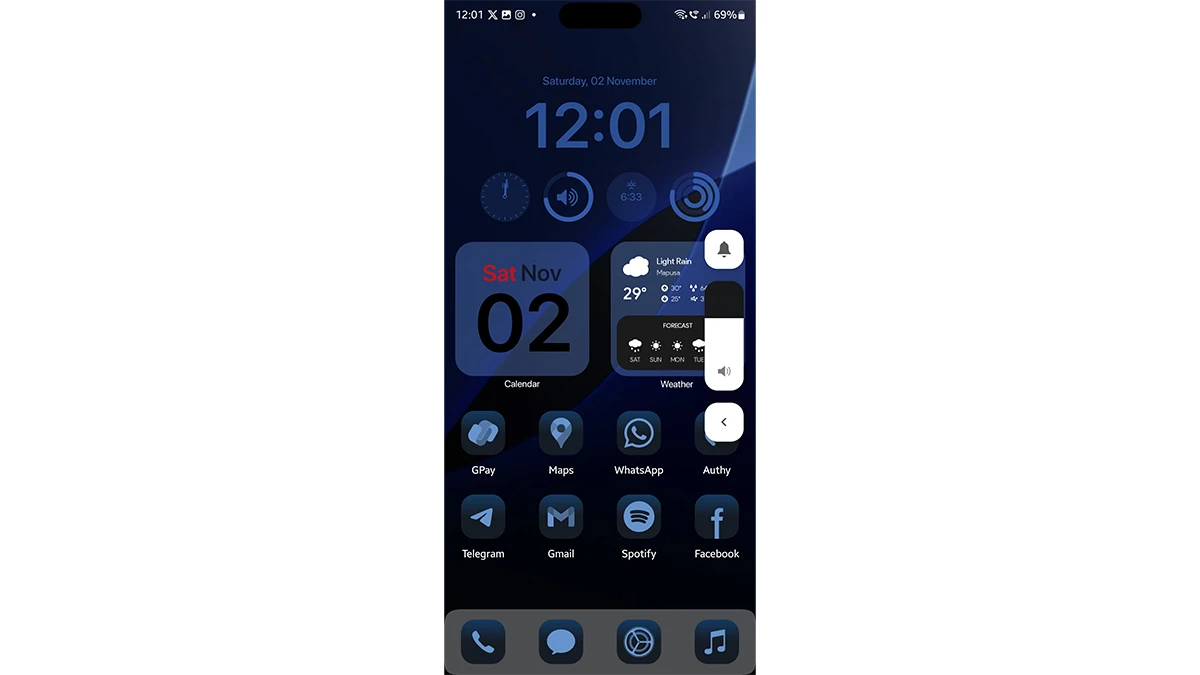 Comment faire ressembler votre Samsung Galaxy à un iPhone iOS 18