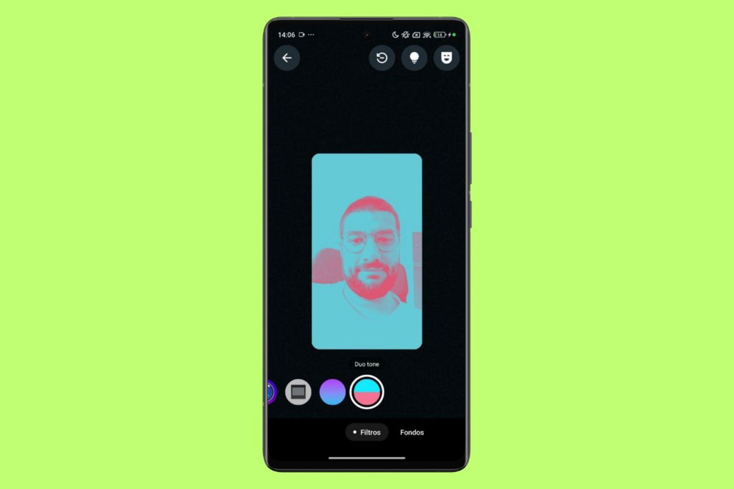 WhatsApp : astuces pour embellir vos vidéoconférences avec fonds et filtres 4 WhatsApp : comment utiliser des arrière-plans et des filtres pour les vidéoconférences