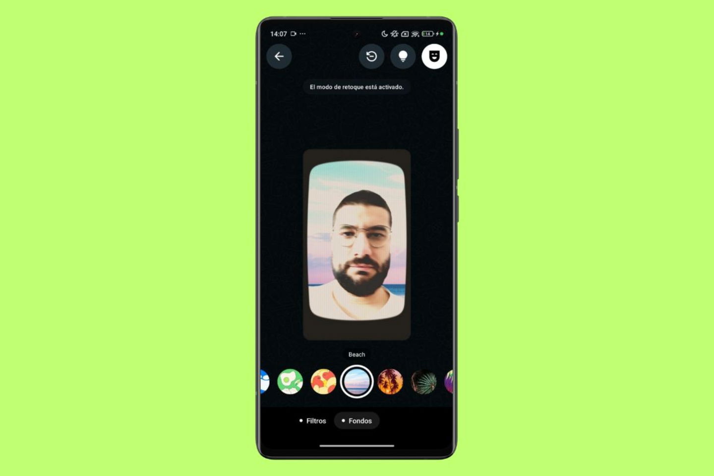 WhatsApp : astuces pour embellir vos vidéoconférences avec fonds et filtres 6 WhatsApp : comment utiliser des arrière-plans et des filtres pour les vidéoconférences