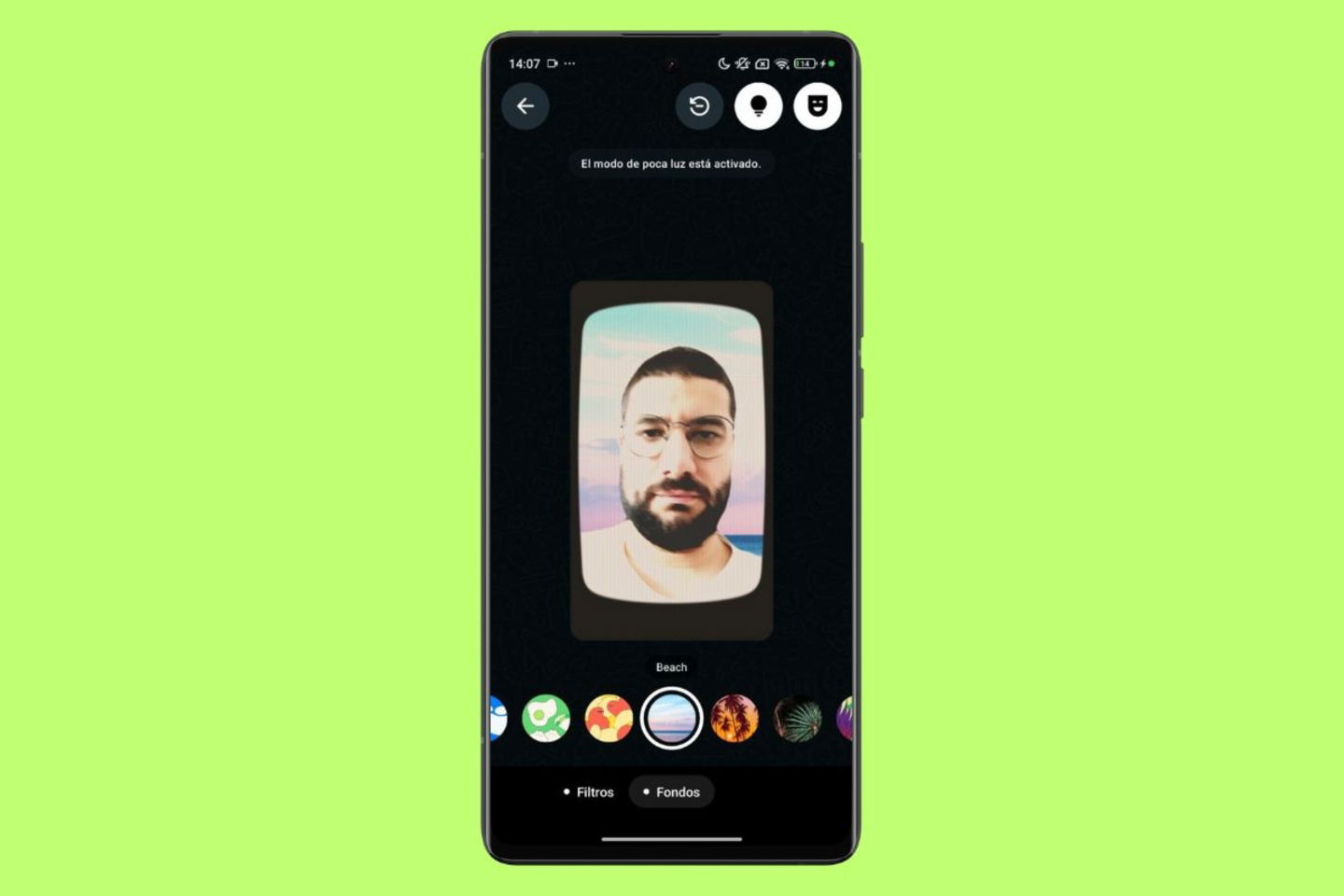 WhatsApp : astuces pour embellir vos vidéoconférences avec fonds et filtres 7 WhatsApp : comment utiliser des arrière-plans et des filtres pour les vidéoconférences