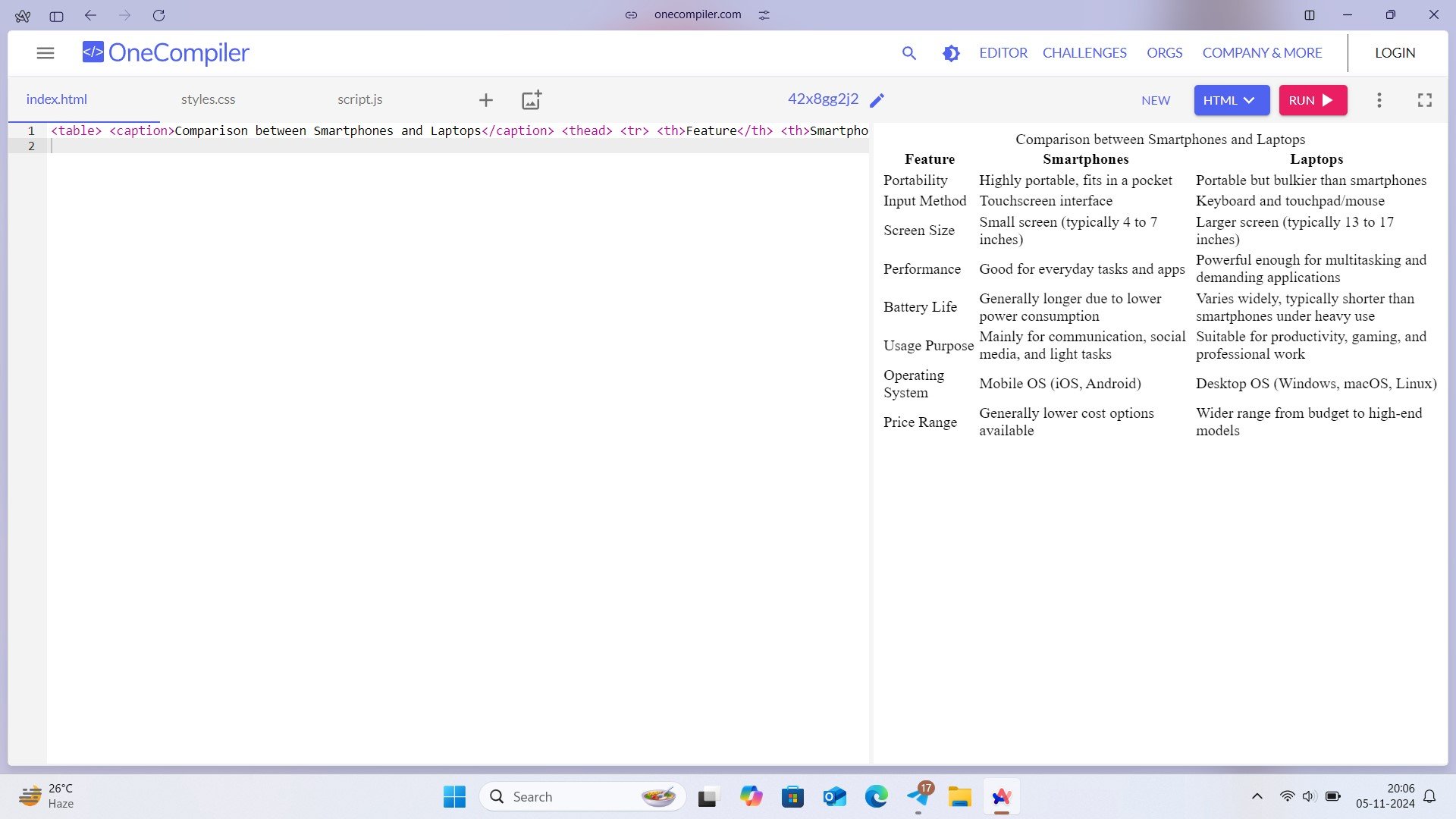 1730901732 915 Comment copier et coller des tableaux directement depuis Perplexity AI