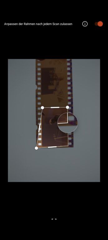 Négatif dans Microsoft Lens