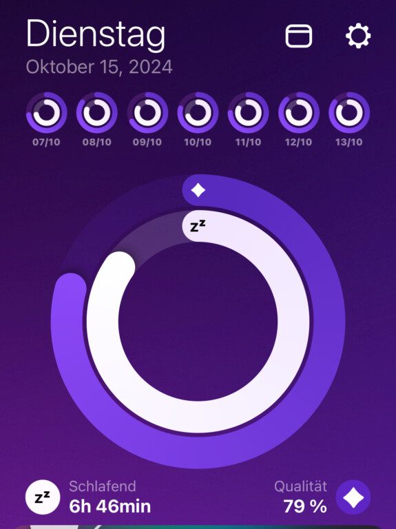 Mieux dormir avec l'Apple Watch : Comparatif des applications de suivi du sommeil 7 Pillow Ringe
