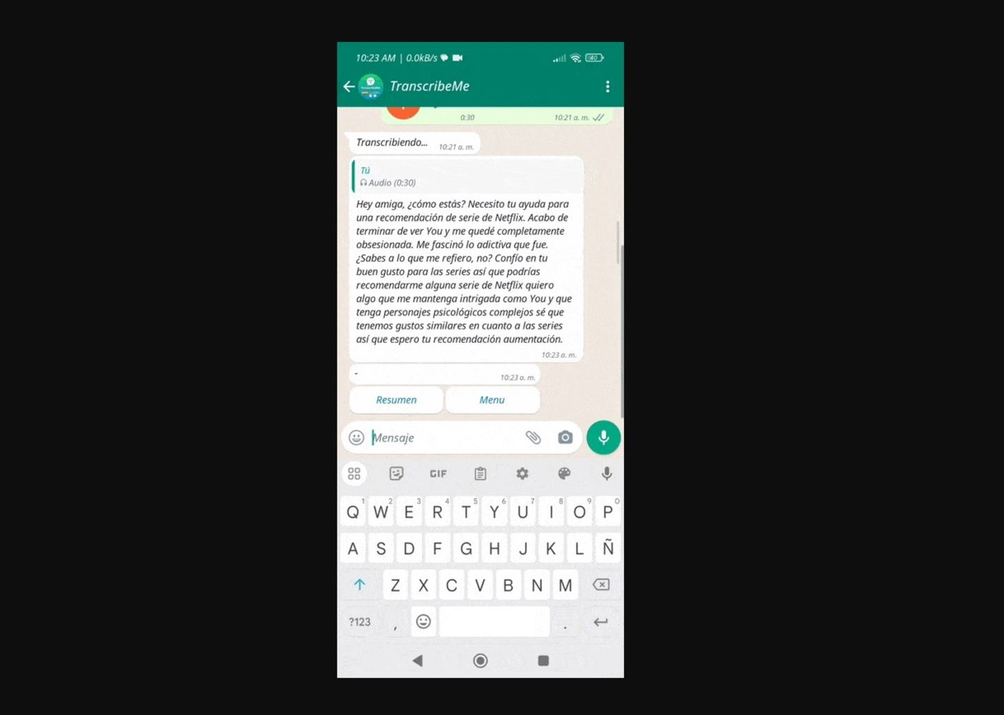 Guide pour tirer le meilleur parti de l'IA sur WhatsApp : toutes les possibilités à explorer 7 Guide pour utiliser l'IA dans WhatsApp : tout ce que vous pouvez faire