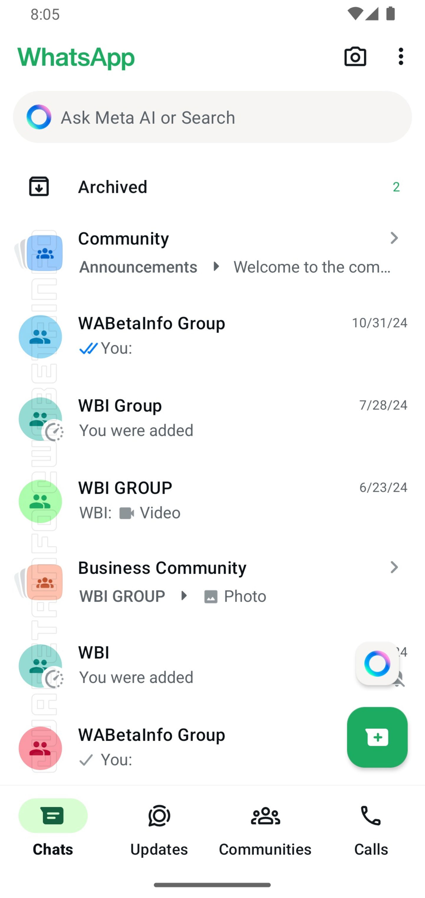 Identifier les chats et groupes sur WhatsApp sera désormais un jeu d'enfant grâce à cette nouveauté 3 Identifier chats et groupes sur WhatsApp sera plus facile grâce à cette nouveauté