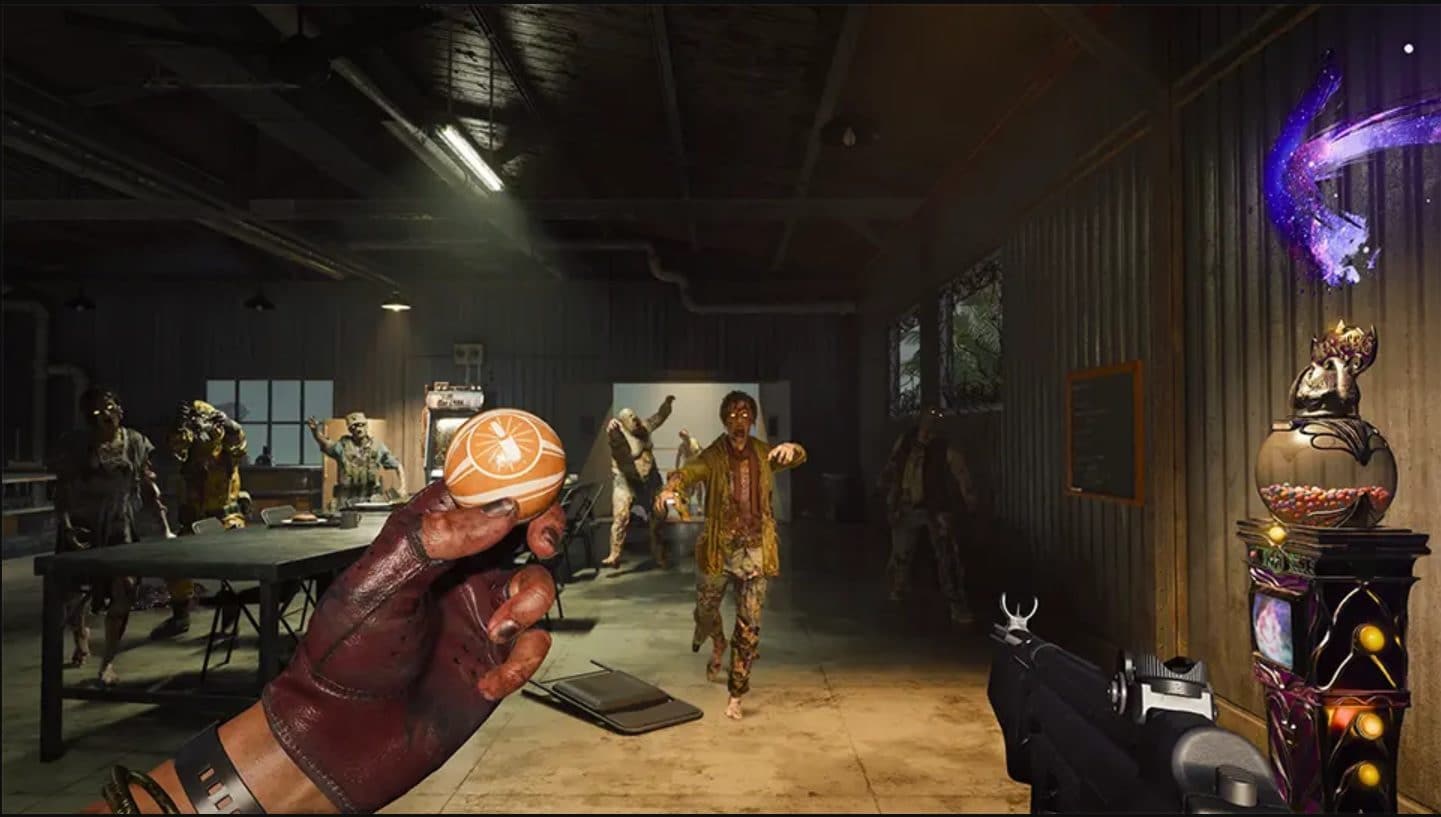 Nous avons testé Call of Duty : Black Ops 6, le jeu fonctionne et Bill Clinton fait même une apparition 5 CALL OF DUTY: BLACK OPS 6 | Dans le mode Zombie, il y a des GobbleGum, de sympathiques améliorations vues pour la dernière fois dans Call of Duty: Black Ops 3, chapitre de 2015