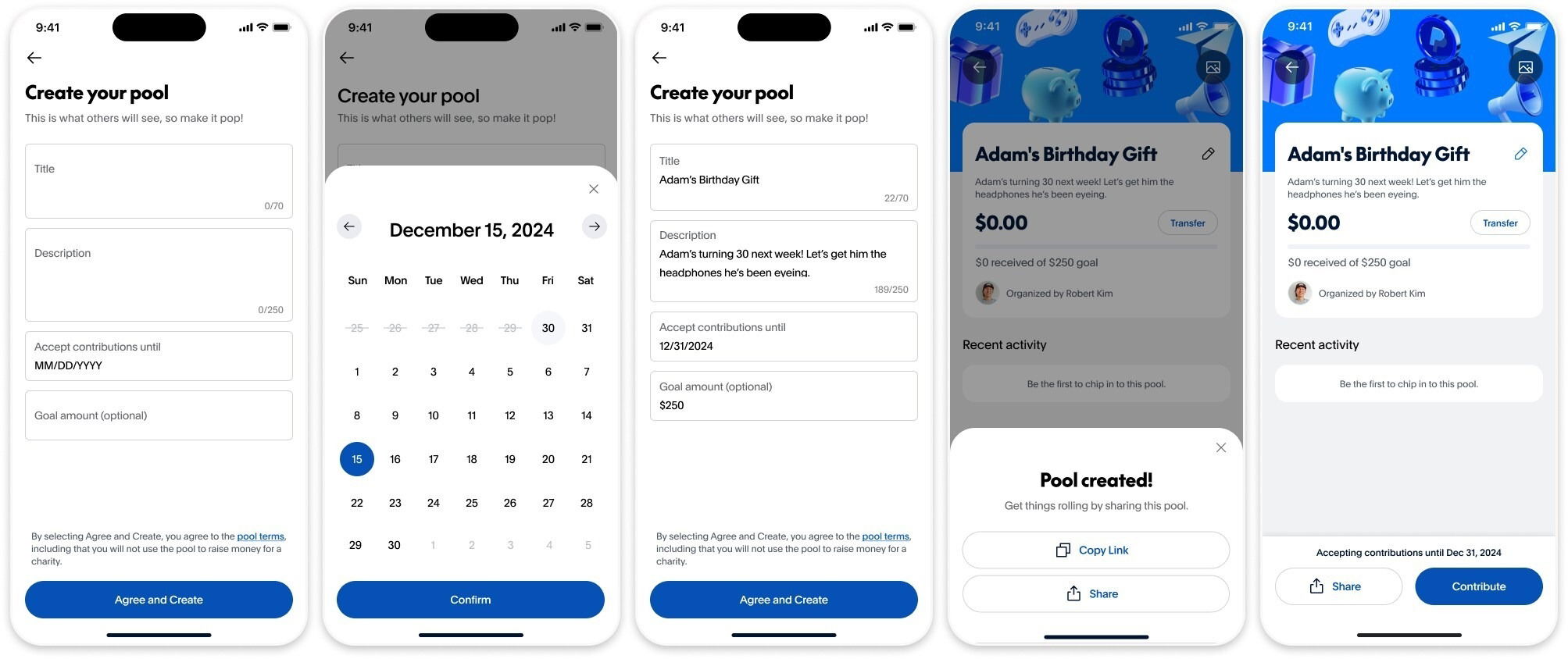 Combien d'argent te doivent tes amis ? La nouvelle fonctionnalité de PayPal facilite la gestion des dépenses partagées 3 Fonds communs sur PayPal