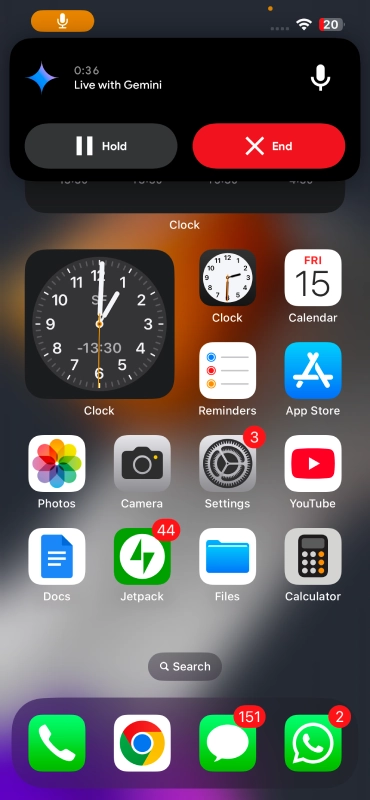 L'application Google Gemini est désormais disponible en direct sur iPhone ! 6 Application Gemini pour iOS