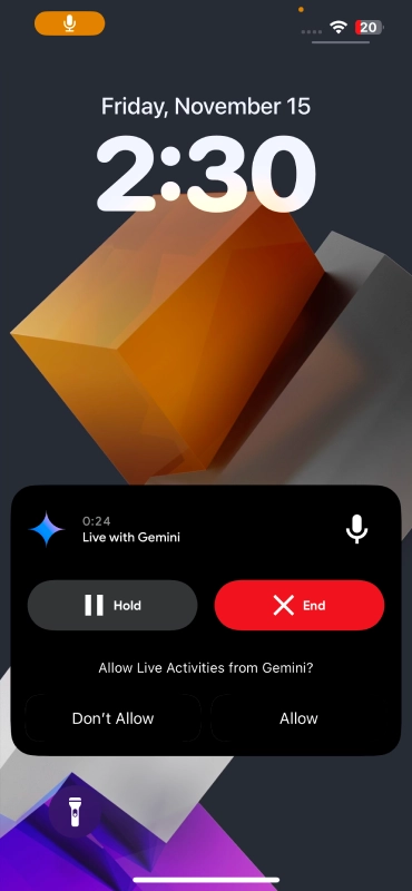 L'application Google Gemini est désormais disponible en direct sur iPhone ! 5 Application Gemini pour iOS