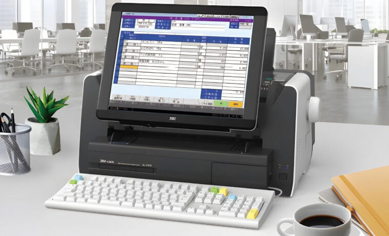 Le tout-en-un de Toshiba intègre une imprimante matricielle et une autonomie de secours de 3 minutes dans une unité de 23 kg 1 Le tout-en-un de Toshiba intègre une imprimante matricielle et une autonomie de secours de 3 minutes dans une unité de 23 kg