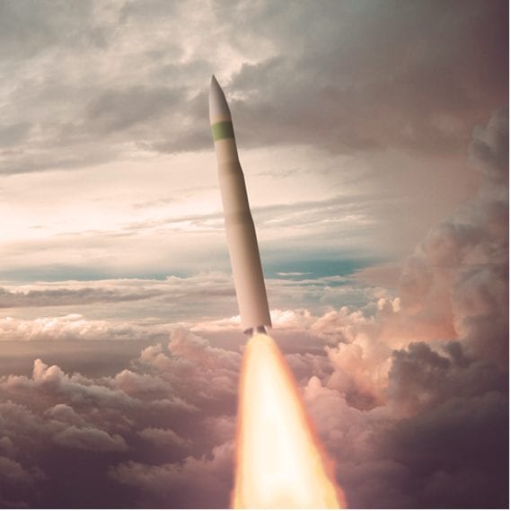 Illustration d'un ICBM Sentinel