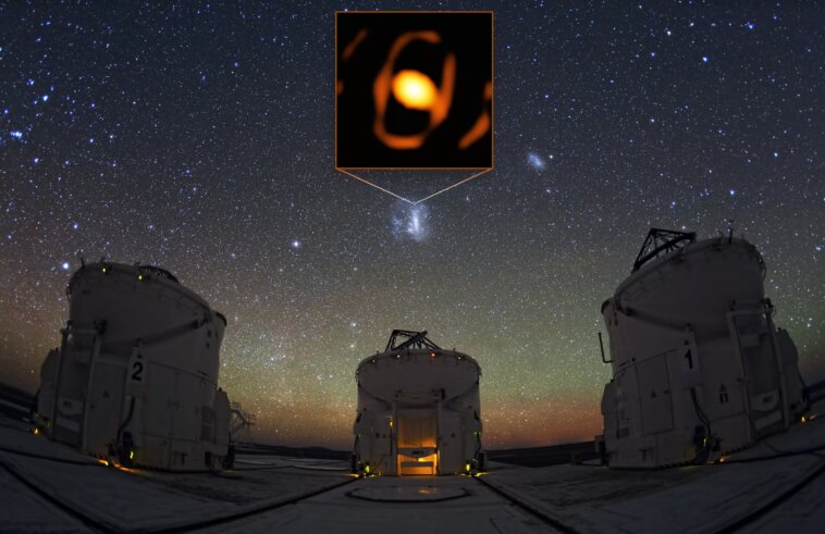 Des astronomes capturent la première image d'une étoile mourante au-delà de notre galaxie ! 1 Des Astronomes Capturent La Première Image D'une étoile Mourante Au Delà