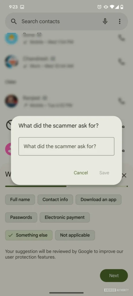 Fin des appels de spam ! La nouvelle fonctionnalité de Google va vous aider à signaler et bloquer ces nuisances 6 chamadas spam Phone Google Android
