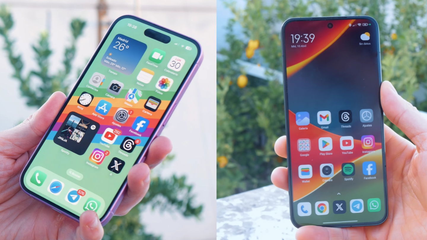 Comparatif iPhone 16 vs Xiaomi 14 : quelles sont les différences et lequel est le meilleur smartphone compact haut de gamme 3 Écrans de l'iPhone 16 et du Xiaomi 14