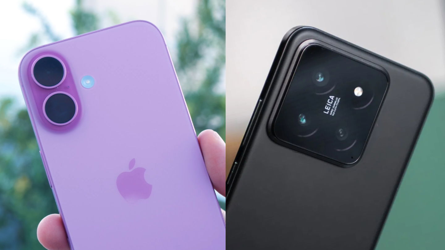 Comparatif iPhone 16 vs Xiaomi 14 : quelles sont les différences et lequel est le meilleur smartphone compact haut de gamme 5 Appareils photo de l'iPhone 16 et du Xiaomi 14