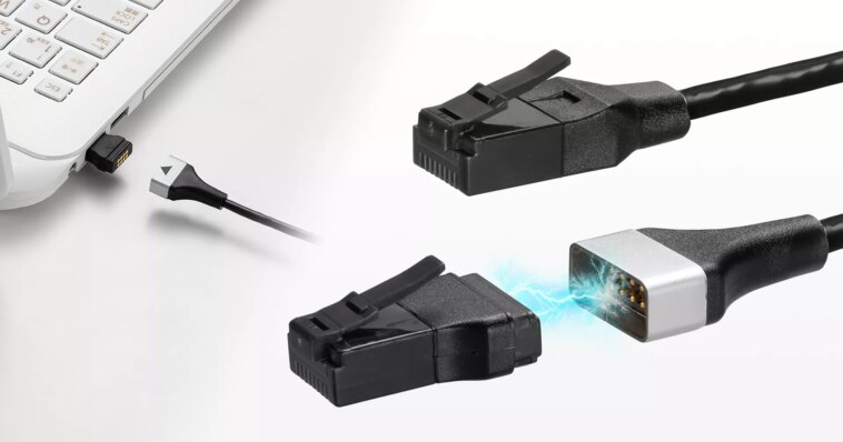 Câble Ethernet magnétique détachable : le confort ultime pour votre réseau 1 Câble Ethernet Magnétique Détachable : Le Confort Ultime Pour Votre