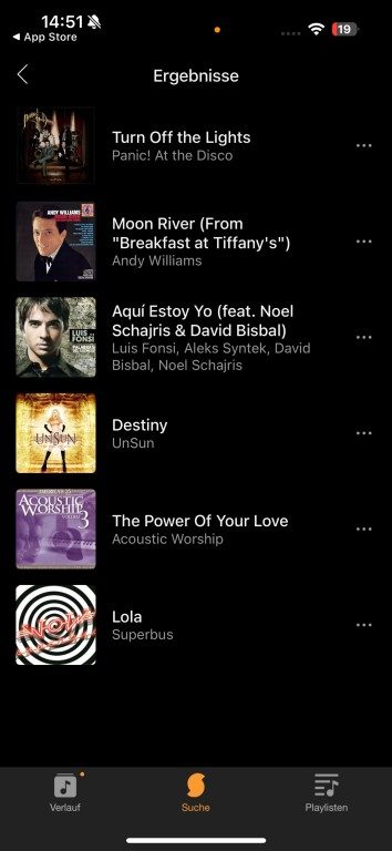 Pas toutes les applications peuvent se prévaloir d'une notation élevée 8 Soundhound ne trouve pas de résultats correspondants.