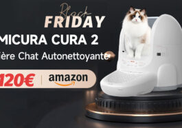 Prix le plus bas de l'année ! La litière connectée Amicura Cura2 est 120€ moins chère 100 Amicura Litière Chat Autonettoyante