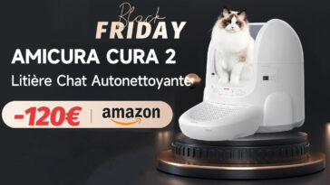 Amicura Litière Chat Autonettoyante