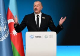 COP29 | Il presidente dell'Azerbaigian, Ilham Aliyev, durante la Cop29