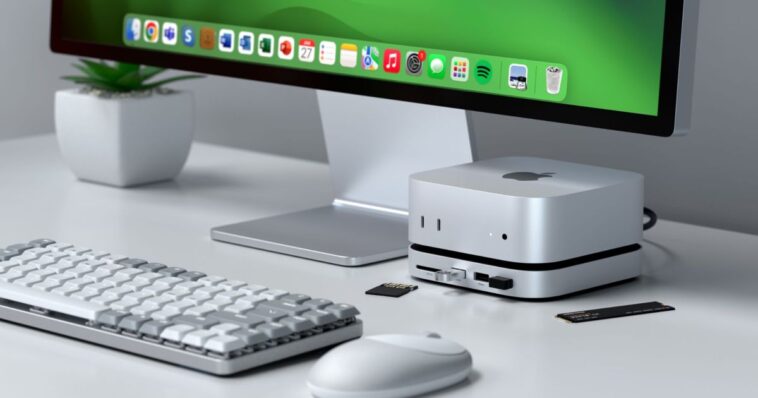 Ce magnifique hub Mac mini aggrave le problème de placement du bouton d'alimentation 1 Ce Magnifique Hub Mac Mini Aggrave Le Probleme De Placement.jpeg
