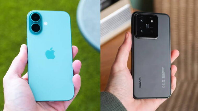Comparatif iPhone 16 vs Xiaomi 14 : quelles sont les différences et lequel est le meilleur smartphone compact haut de gamme 1 Comparaison iPhone 16 vs Xiaomi 14 : différences et meilleur mobile compact haut de gamme