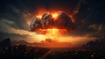 D'abord la Chine, maintenant les États-Unis. L'IA pourrait aider à gérer les armes nucléaires du pays 8 Représentation artistique d'une explosion nucléaire