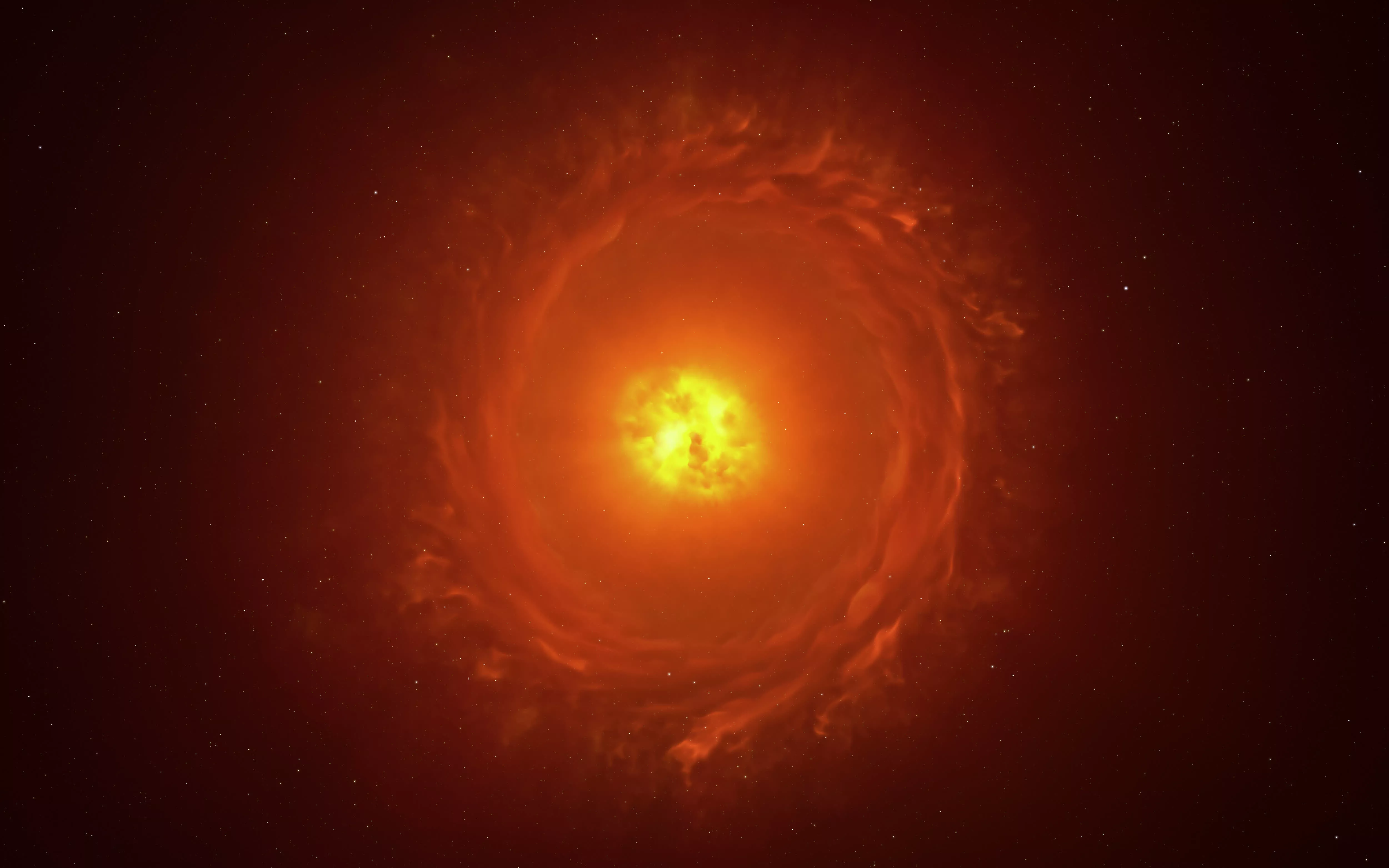 Des astronomes capturent la première image d'une étoile mourante au-delà de notre galaxie ! 2 Des astronomes capturent la premiere image dune etoile mourante au dela