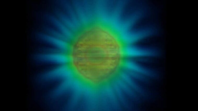 Des photons jamais vus auparavant : la forme précise des particules de lumière enfin révélée 1 L'immagine di un fotone, ottenuta da un team dell'Università di Birmingham, rivela la forma di una singola particella di luce / Photo Credit Benjamin Yuen