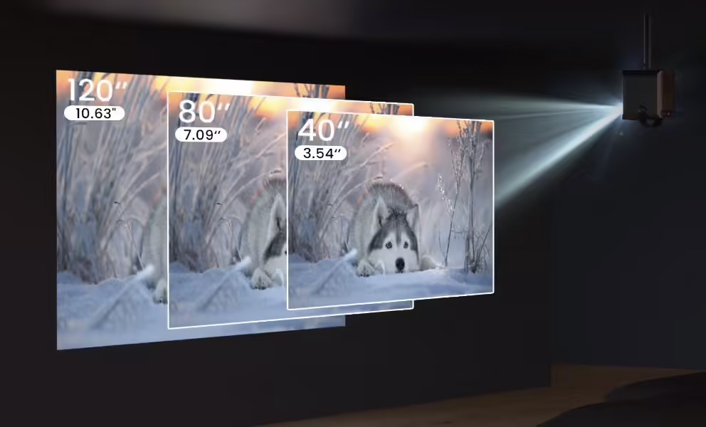 Les projecteurs ETOE à prix réduits pour le Black Friday ! 9 Etoe D2 Pro Projecteur Taille Ecran
