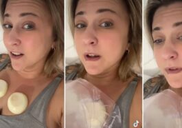 Essaye ce remède insolite contre la toux découvert sur TikTok, mais découvre qu'il a une masse à une glande thoracique 44 Amoreena Mcnally, 36 ans, tandis qu'elle promeut sur TikTok le remède des oignons crus qui aurait dû guérir une toux persistante. La femme a ensuite découvert qu'elle avait une masse au thymus, pour laquelle elle devra subir des tests supplémentaires / Photo Screen TikTok