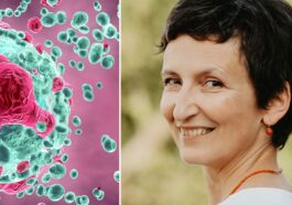 La virologa Beata Halassy dell'Università dii Zagabria che ha curato il suo tumore al seno utilizzando due virus coltivati da lei stessa in laboratorio / Photo Credit Ivanka Popić