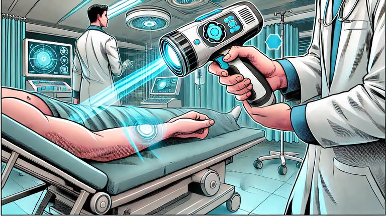 Le scanner médical révolutionnaire semble venir tout droit du futur. Il propose de tout changer 2 Le scanner médical révolutionnaire semble venir directement du futur. Il propose de tout changer.