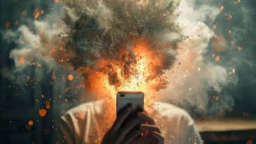 Les pompiers avertissent : ne chargez pas votre smartphone pendant la nuit en dormant 13 Smartphone explosé