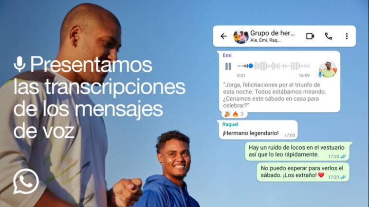 Les transcriptions de WhatsApp sont enfin disponibles sur votre mobile ! Découvrez comment ça fonctionne 1 Les transcriptions de WhatsApp sont désormais disponibles sur votre mobile. Voici comment elles fonctionnent