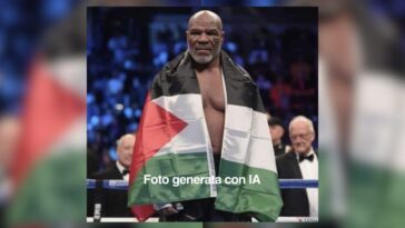 Mike Tyson termine le match avec le drapeau de la Palestine : l'histoire derrière la photo virale sur les réseaux sociaux 22 Mike Tyson termine le match avec le drapeau de la Palestine : l'histoire derrière la photo virale sur les réseaux sociaux