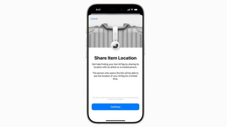 Ne perds plus jamais ta valise grâce à ce plan d'Apple 1 Ne perdez plus jamais votre valise grâce à ce plan d’Apple