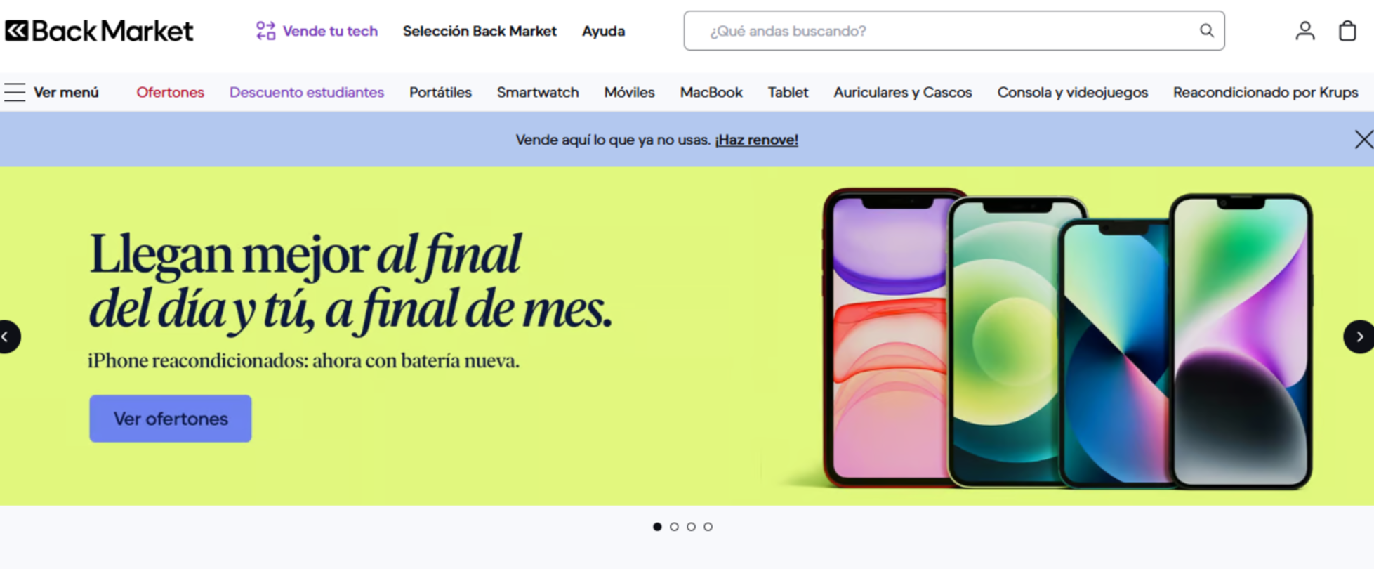 Où obtenir le meilleur prix pour votre téléphone d'occasion : astuces et meilleures boutiques 3 BackMarket est l'une des boutiques les plus populaires pour acheter et vendre des mobiles usagés