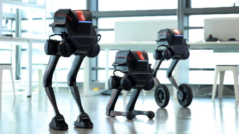 Il ressemble à un robot de "Star Wars", mais c'est le bipède multimodal le plus avancé aujourd'hui 2 Il semble tout droit sorti de 'Star Wars', mais c'est réellement le robot bípedo multimodal le plus avancé à ce jour