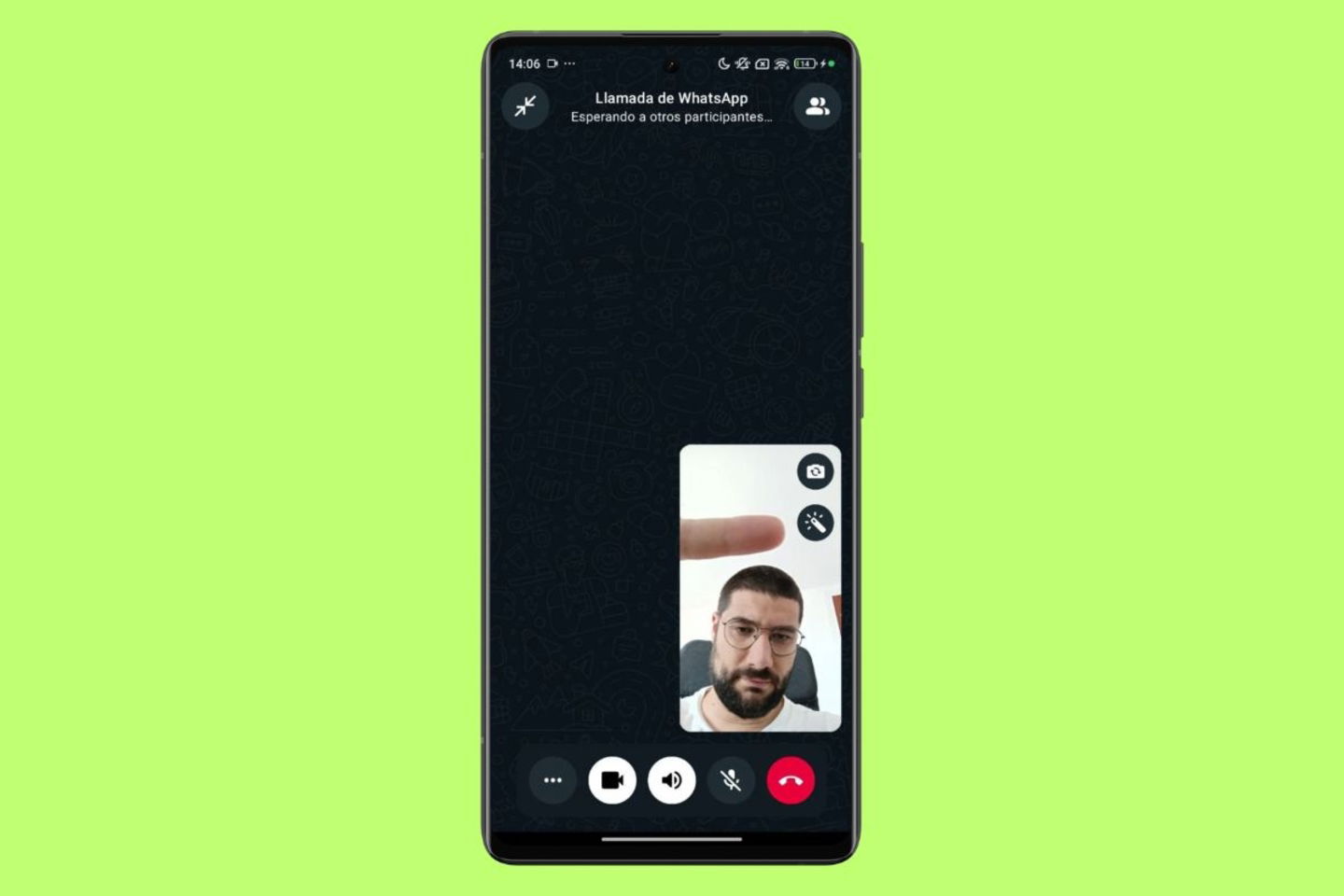 WhatsApp : astuces pour embellir vos vidéoconférences avec fonds et filtres 3 WhatsApp : comment utiliser des arrière-plans et des filtres pour les vidéoconférences