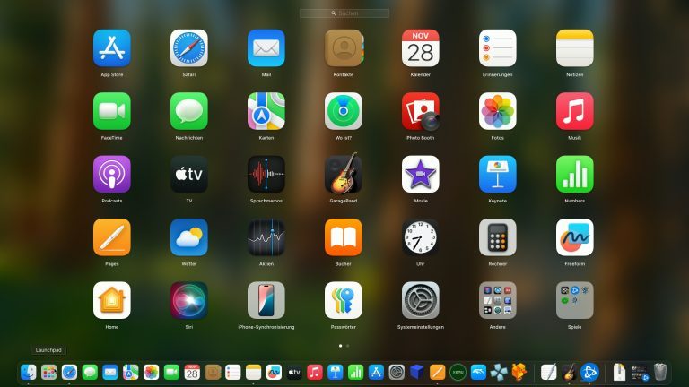 Le meilleur PC de bureau à 700 euros pour des performances exceptionnelles 7 Logiciels sur l’Apple Mac mini M4 sous macOS 15.1