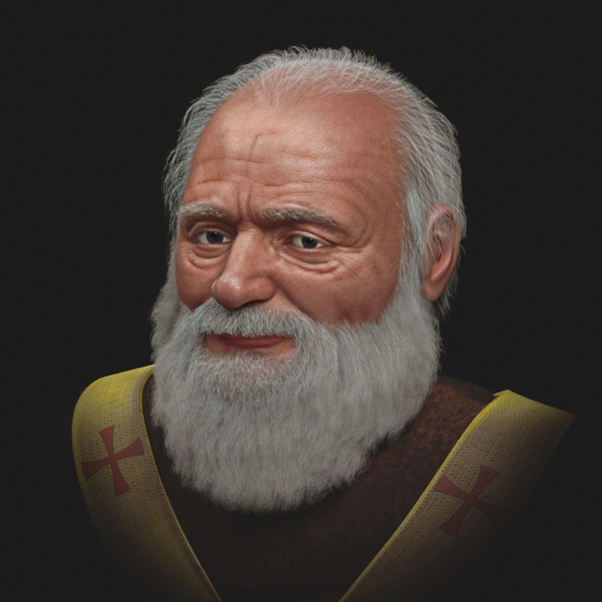 Redécouvrez le véritable visage du Père Noël : celui de Saint Nicolas, l'inspirateur de Santa Claus 3 Crédit : Cicero Moraes