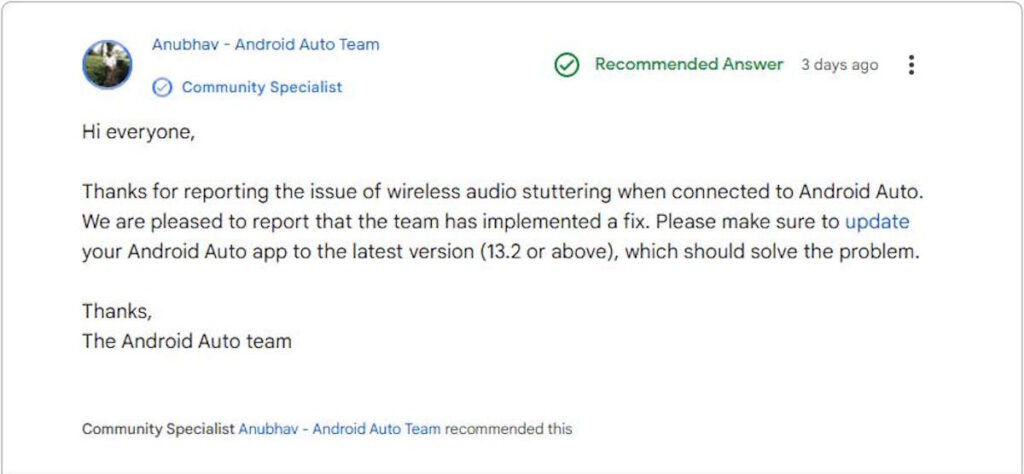 N'attendez pas pour installer ! Google déploie une mise à jour urgente pour Android Auto 3 Android Auto Google sans fils mise à jour problèmes