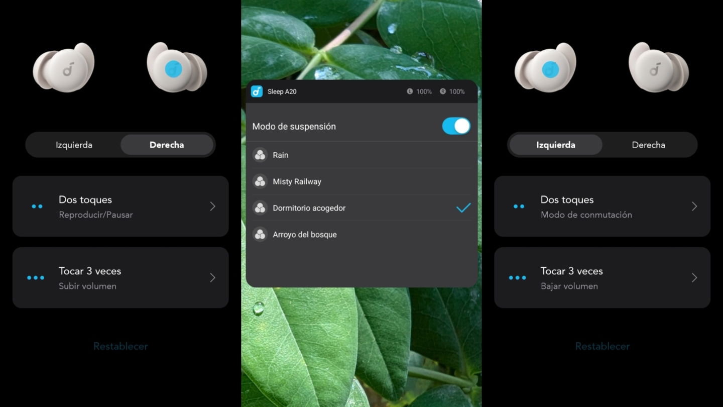Soundcore Sleep A20, les écouteurs conçus pour dormir avec eux, analysés en profondeur 7 Soundcore app 1