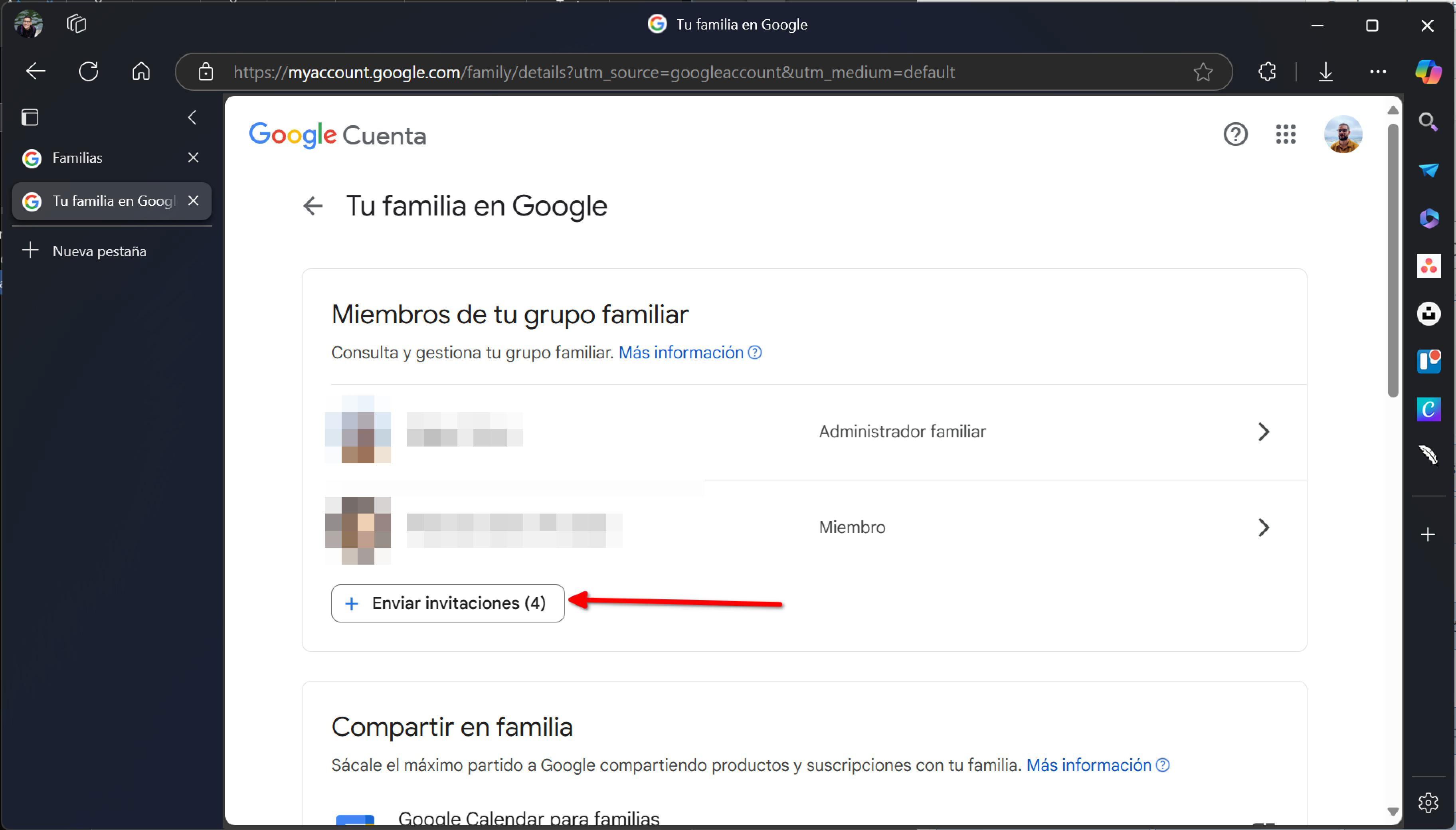 Famille Google : le guide ultime pour partager votre compte avec vos proches 6 Famille de Google: guide complet pour partager votre compte avec votre entourage