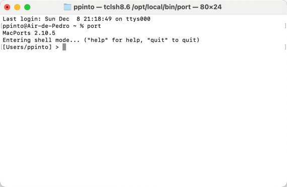 MacPorts : installez facilement des logiciels open source sur macOS 5 1733739340 925 MacPorts installez facilement des logiciels open source sur macOS
